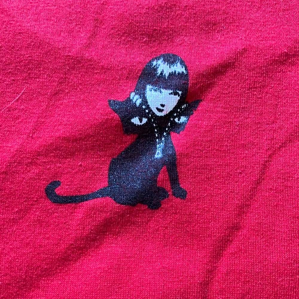 Cardinal Red Short Sleeve Cotton Tee - Picture 6 of 6